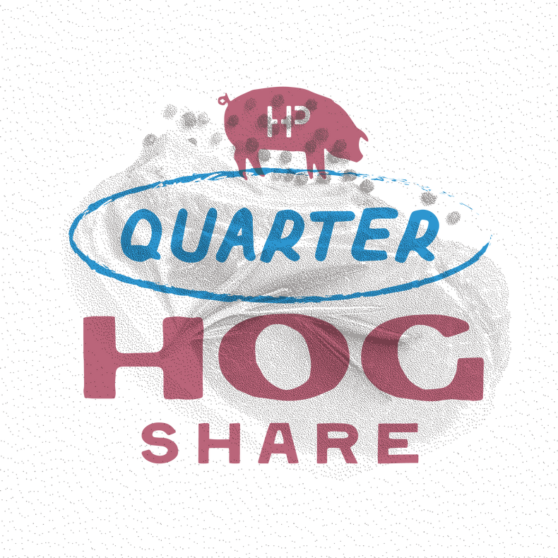 1/4 PASTURED HOG "Home Chef" ( +2 pack of FREE PORK CHOPS)