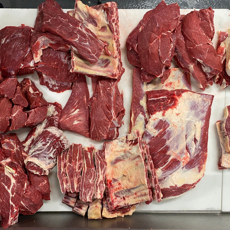 1/8th Grass Fed Beef Bundle (+2 FREE Filet Mignon)