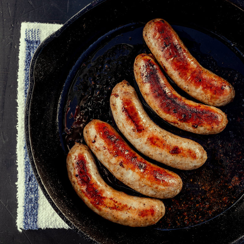 Pork Garlic Basil Sausage Links | 1 lb