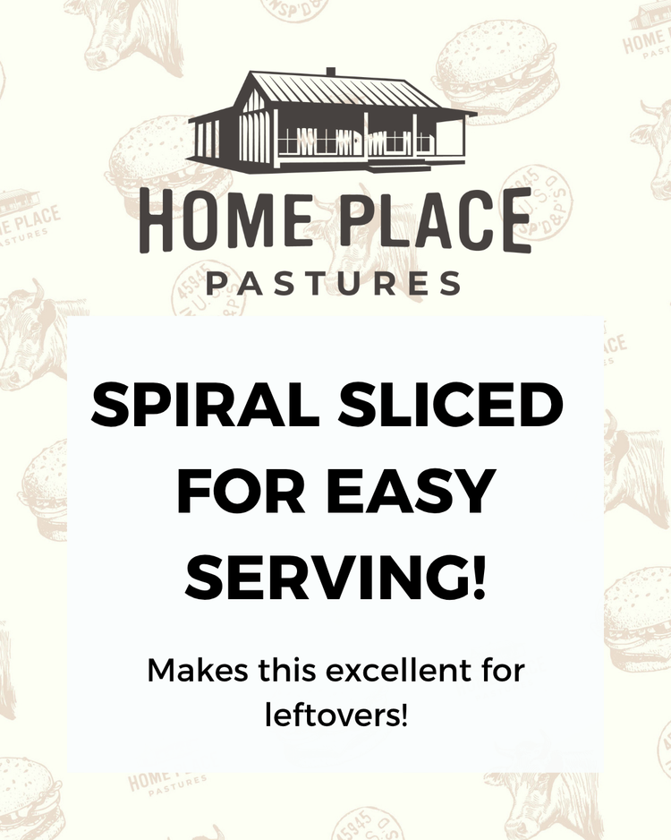 Pre-Order Christmas Spiral Sliced Ham (🎄 Ships December 15th! 🎄)