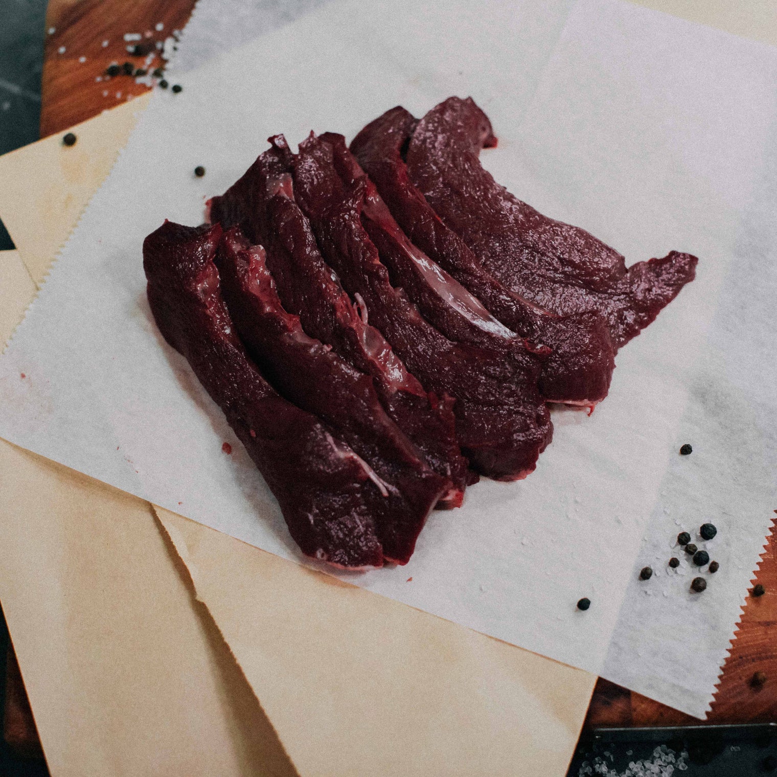 Beef Heart Sliced