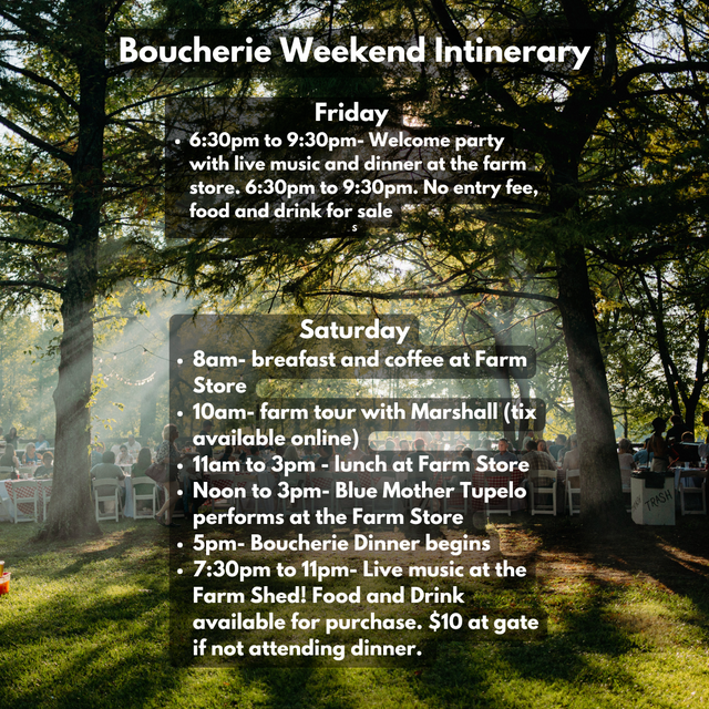 Boucherie Dinner Ticket | September 7th