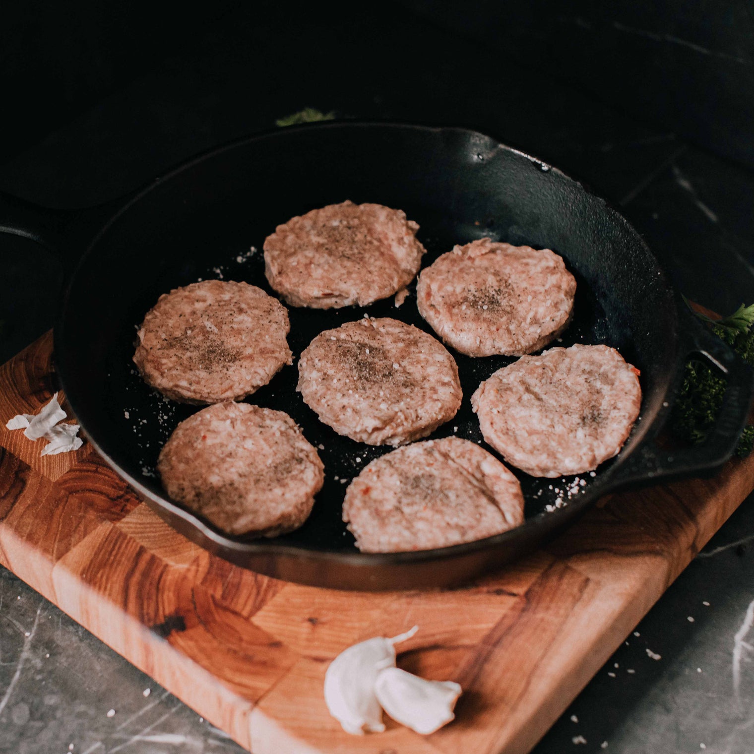 Pasture Raised Pork Breakfast Sausage Patties (3 lbs)