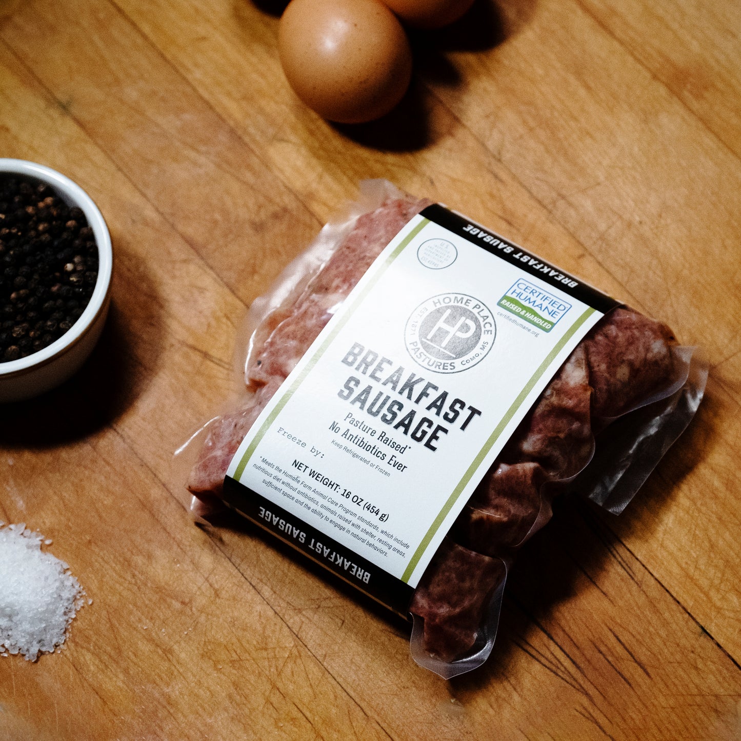 pastured pork breakfast sausage